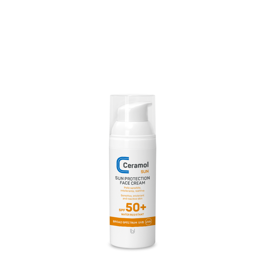 Sun protection face cream SPF 50+