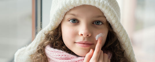 Caring for children's skin in winter